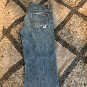 7 for all mankind men’s jeans relaxed fit size 32